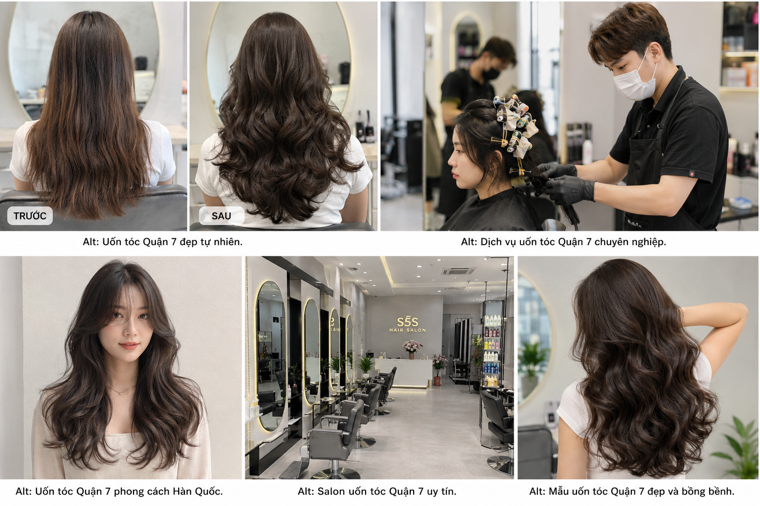 Uốn tóc Quận 7