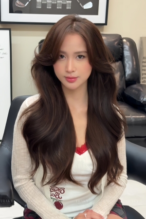 Uốn Tóc Dài Quận 7 Đẹp Tự Nhiên, Giữ Nếp Lâu Tại Traky Hair Salon