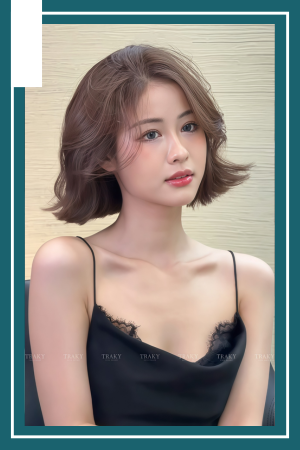 Uốn Tóc Ngắn Quận 7 Đẹp Trẻ Trung, Chuẩn Hàn Quốc Tại Traky Hair Salon